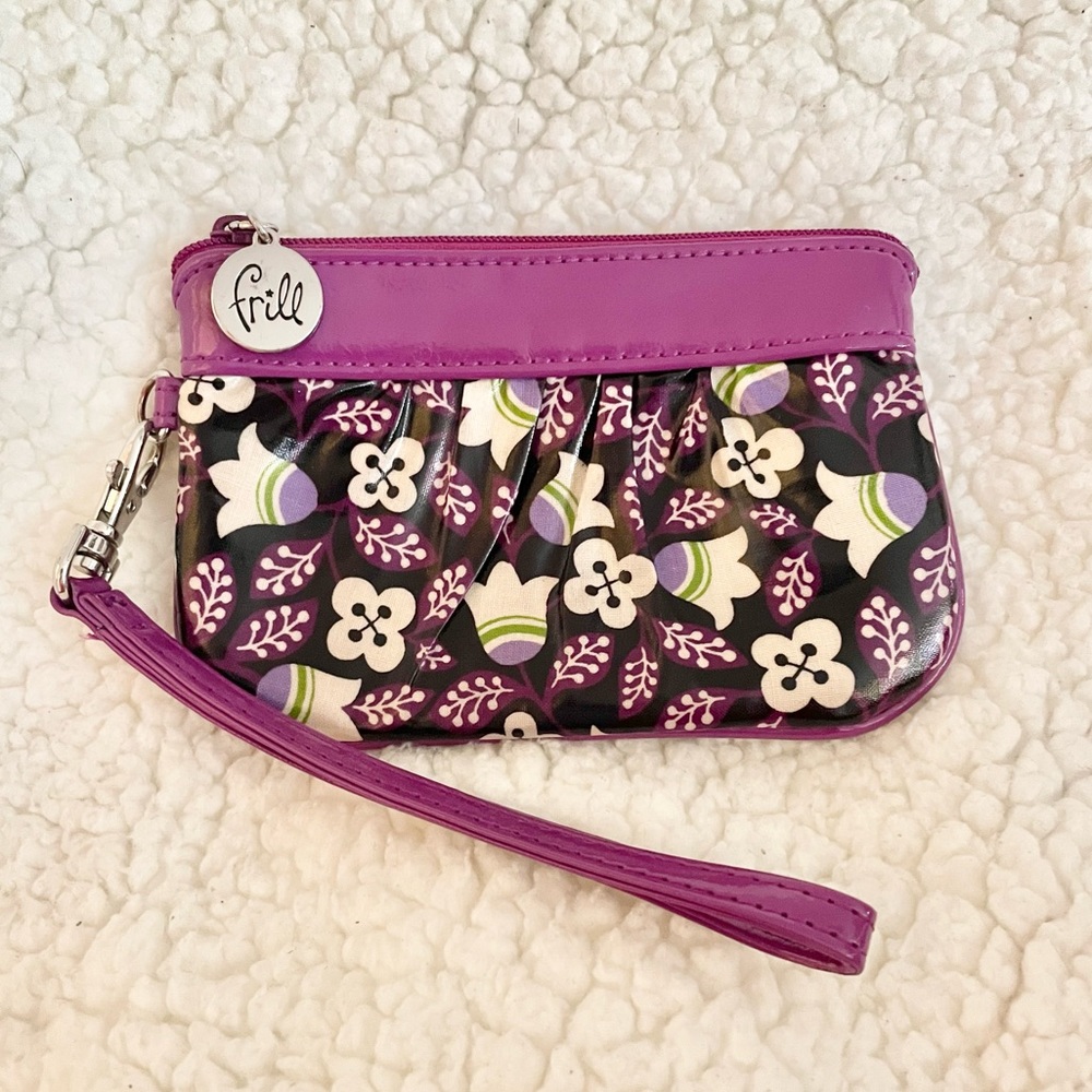 Vera Bradley Patent Leather ID Wristlet